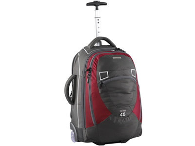  Caribee Fast Track 45L Wheeled CARRY-ON Travel Backpack 