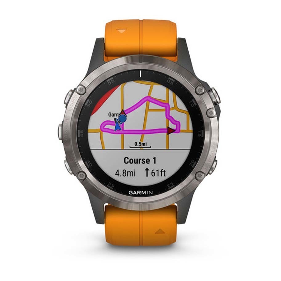 garmin fenix 5 display size
