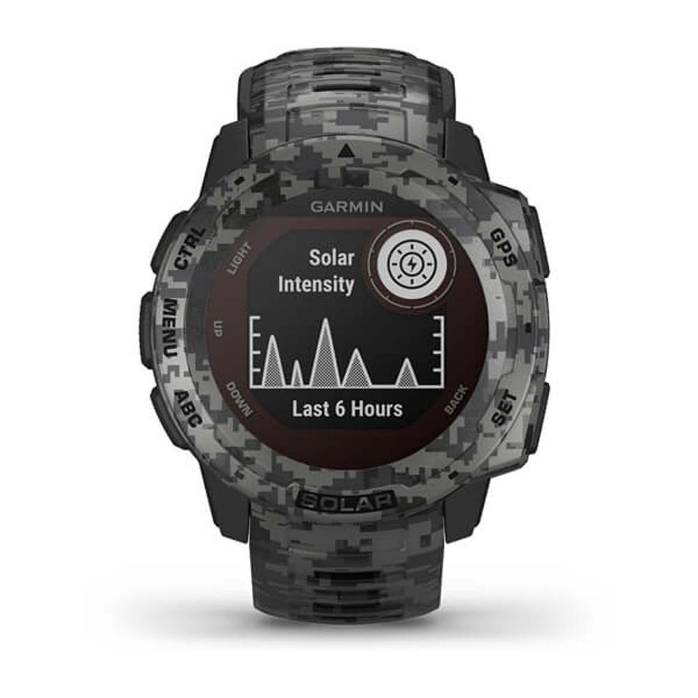 garmin instinct solar graphite camo