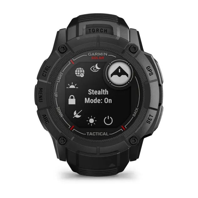 Garmin Instinct 2X Solar Smartwatch Tactical Edition Black