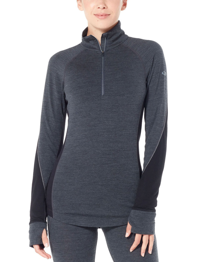 Download Icebreaker BodyfitZONE 260 Zone Womens Half Zip Long ...