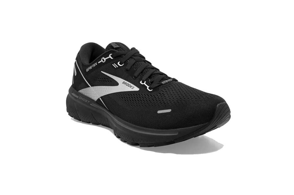 Brooks Ghost 14 GTX Mens Road Running Shoes - Black/Black/Ebony