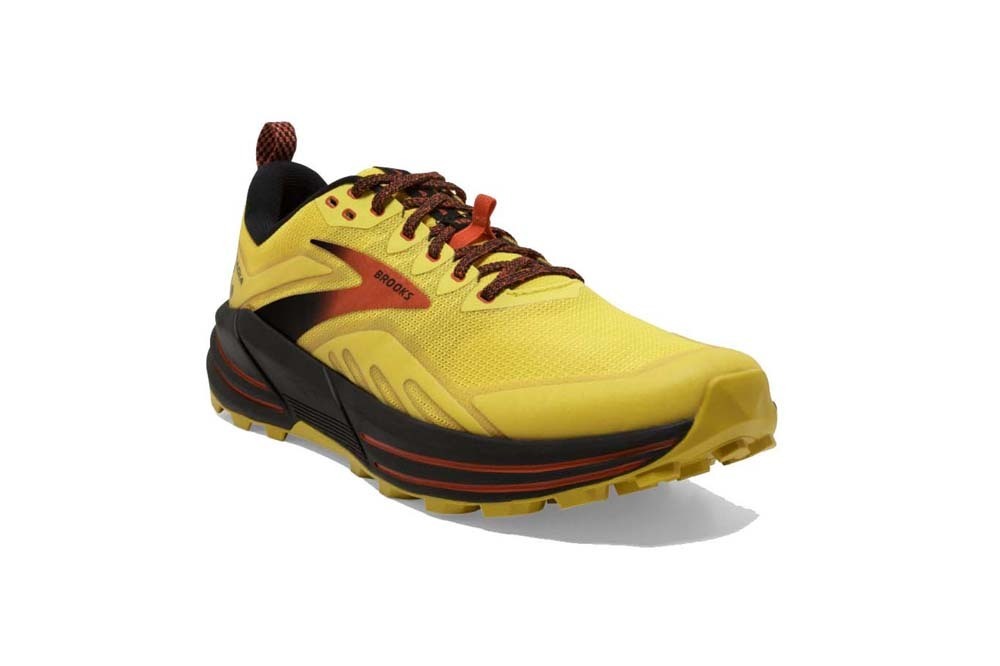 brooks shoes yellow