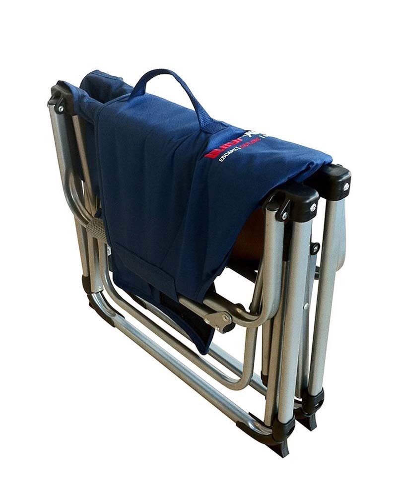 Black Wolf Compact Directors Chair Blue