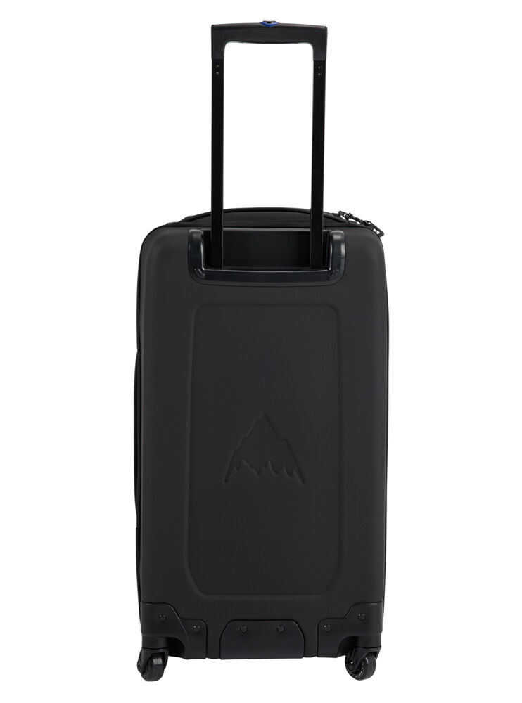 Burton 4-Wheel Double Deck 86L Wheeled Luggage Travel Bag - True Black