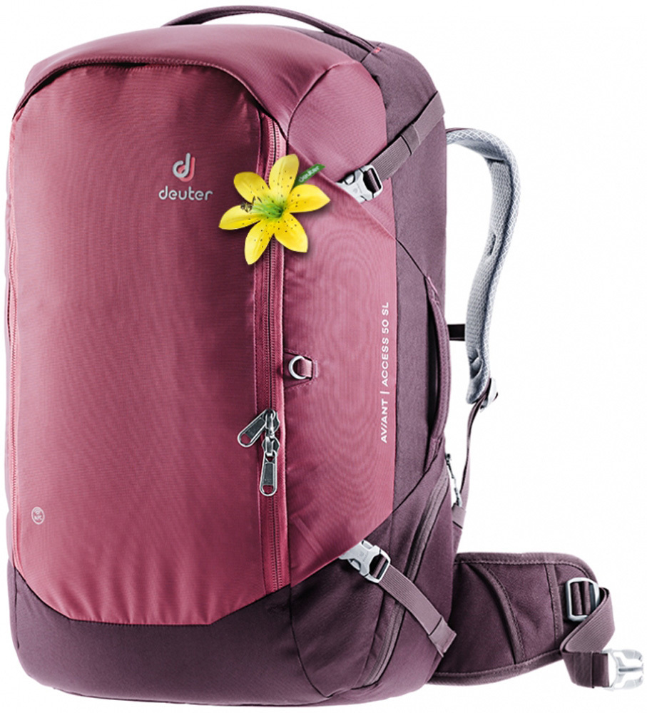 deuter pink backpack