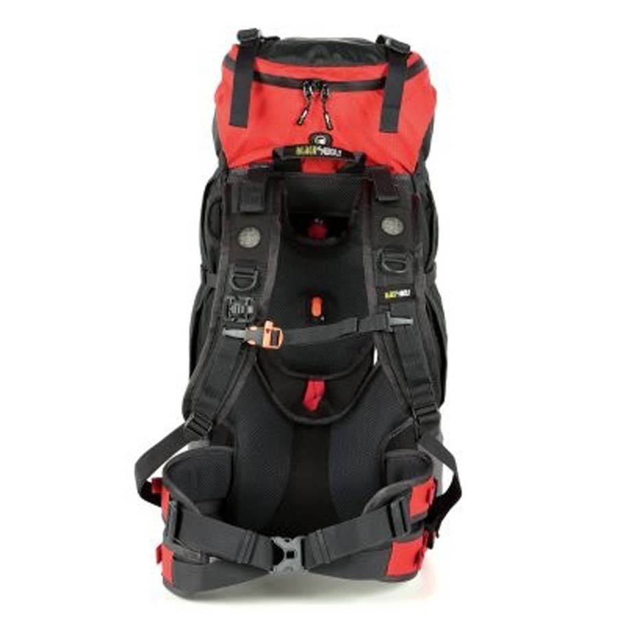 Black Wolf McKinley 65L Hiking Rucksack Backpack Black