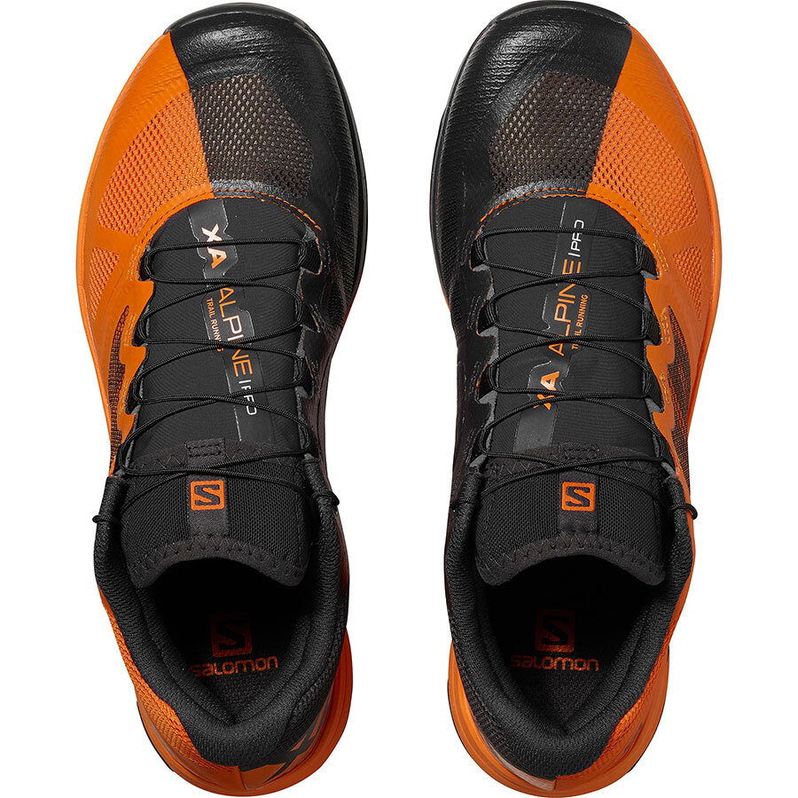 salomon white and orange
