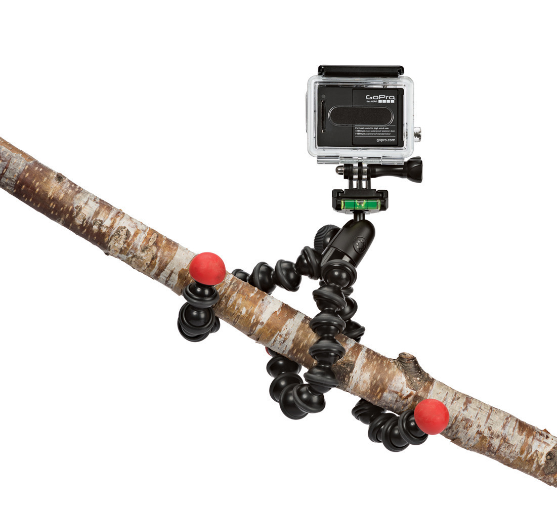 Joby Action Tripod With Mount For Go Pro Cameras