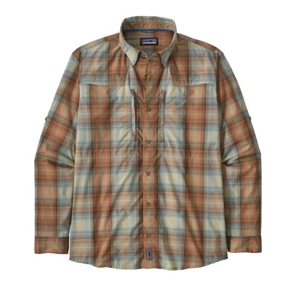 Patagonia Sun Stretch Mens Long Sleeve Hiking Shirt