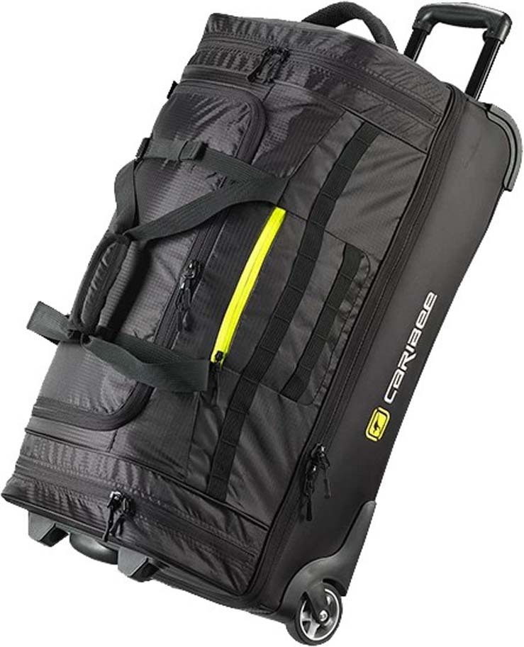 Caribee Scarecrow DX 70 Wheeled Duffle Bag Black