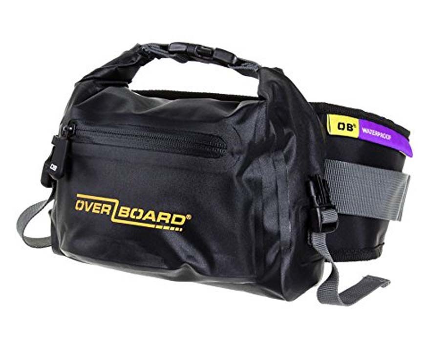 Overboard 2 Litre Pro Light Waist Pack Black