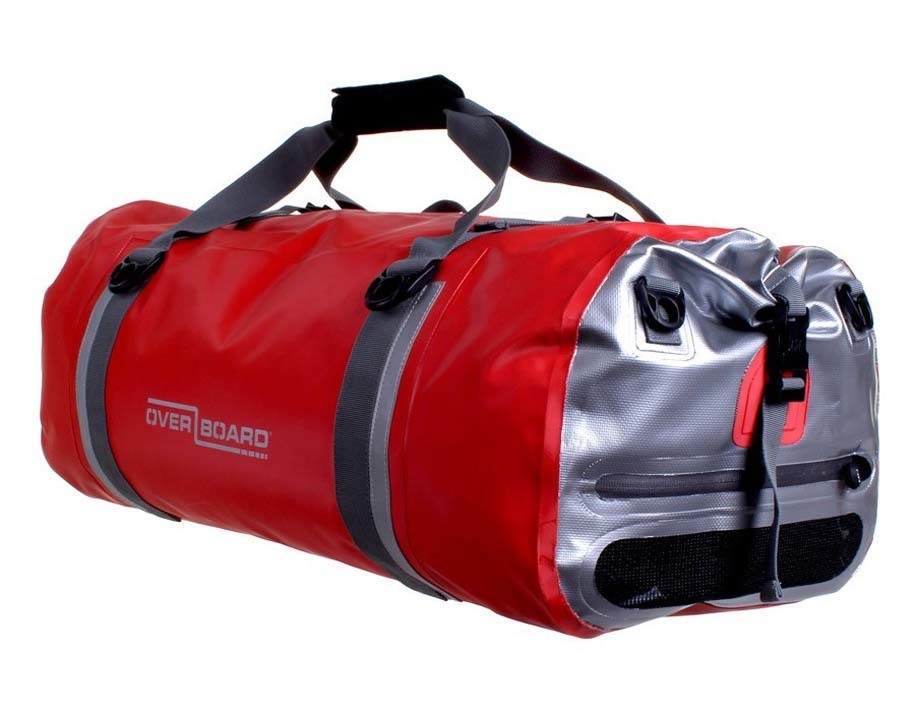Overboard 60 Litre Pro Sports Dry Waterproof Duffel Red