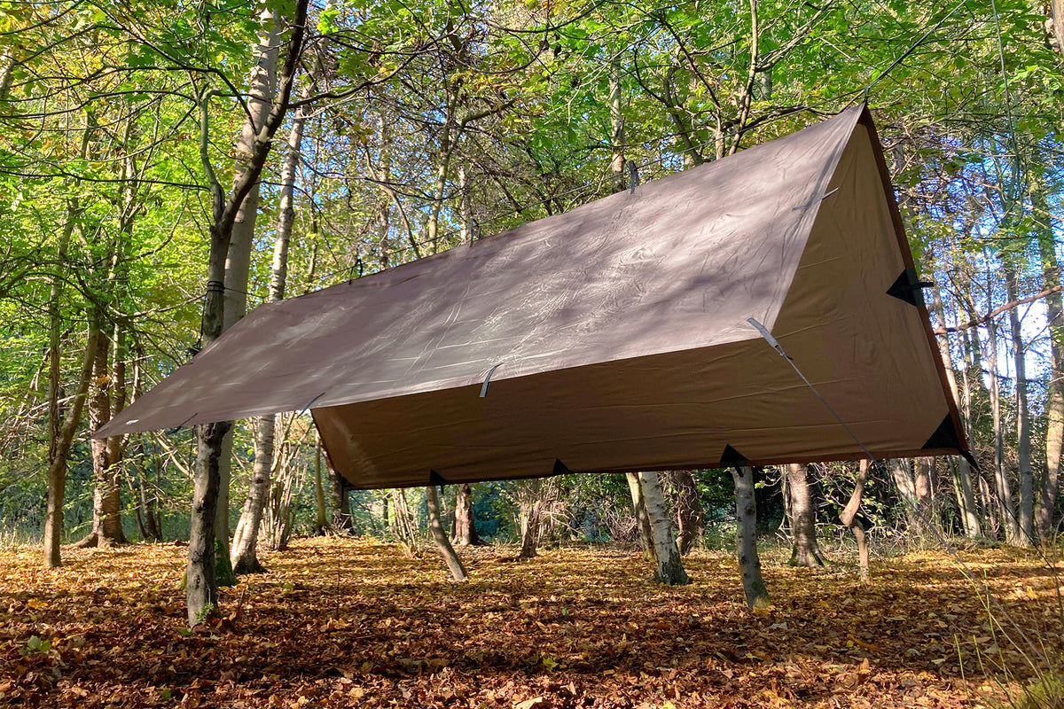 DD Hammocks Tarp - M - Coyote Brown