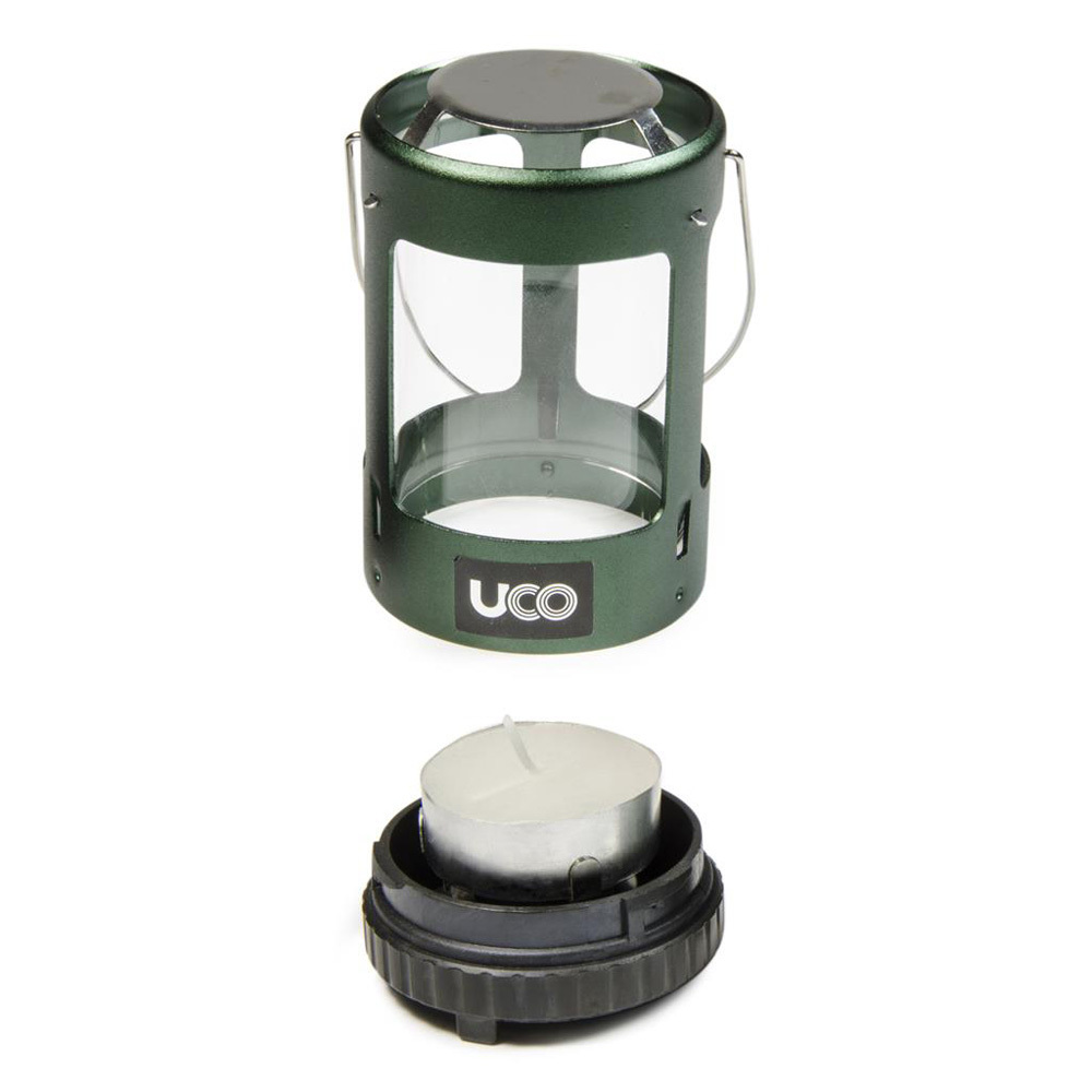 UCO Mini Candle Lantern Kit Anodized Green UCO Gear