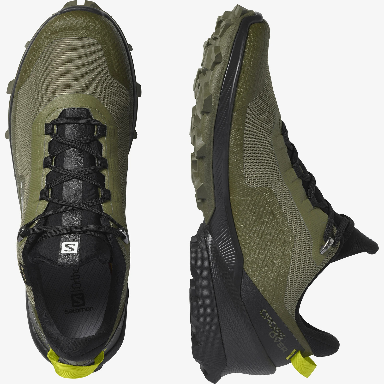 salomon cross hike gtx low hiking shoes men's