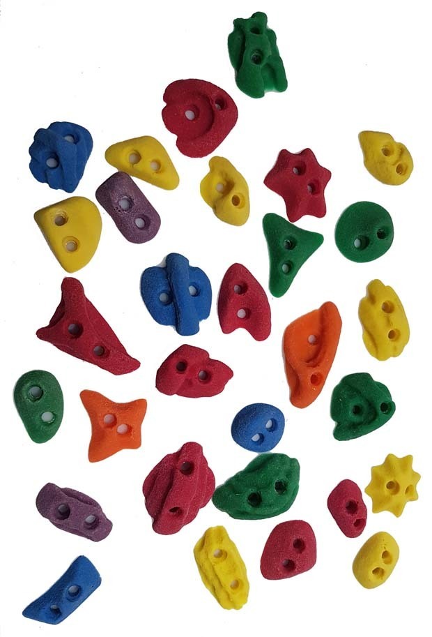 Climbing Marker Taidda for Outdoor Climbing Holds PE Plastic Professional Manufacture Long Service Life Comfortable to Grip Large Rock Wall Grips 
