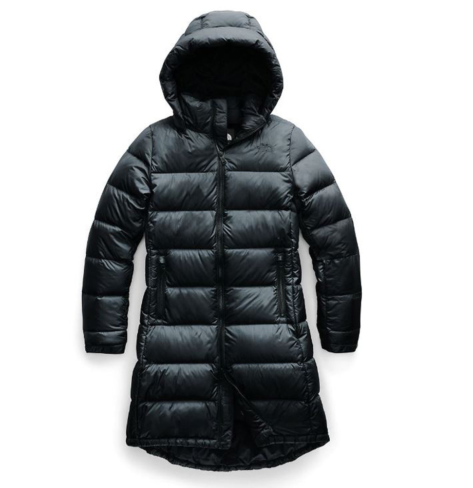 north face long womens down coat