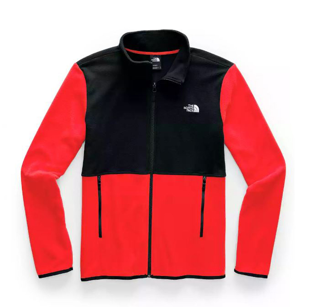 the north face men's tka glacier full zip hoodie