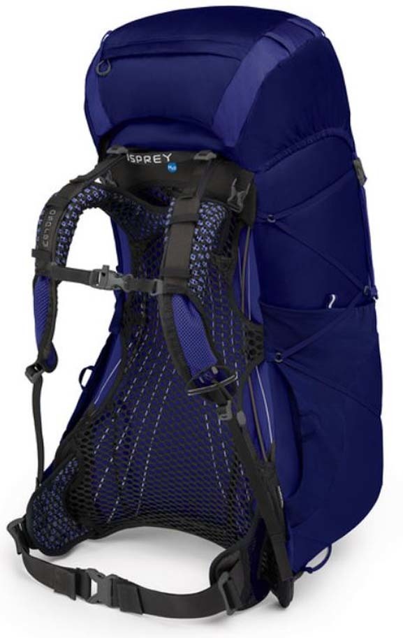 Osprey Eja 58L Womens Lightweight Backpack Equinox Blue