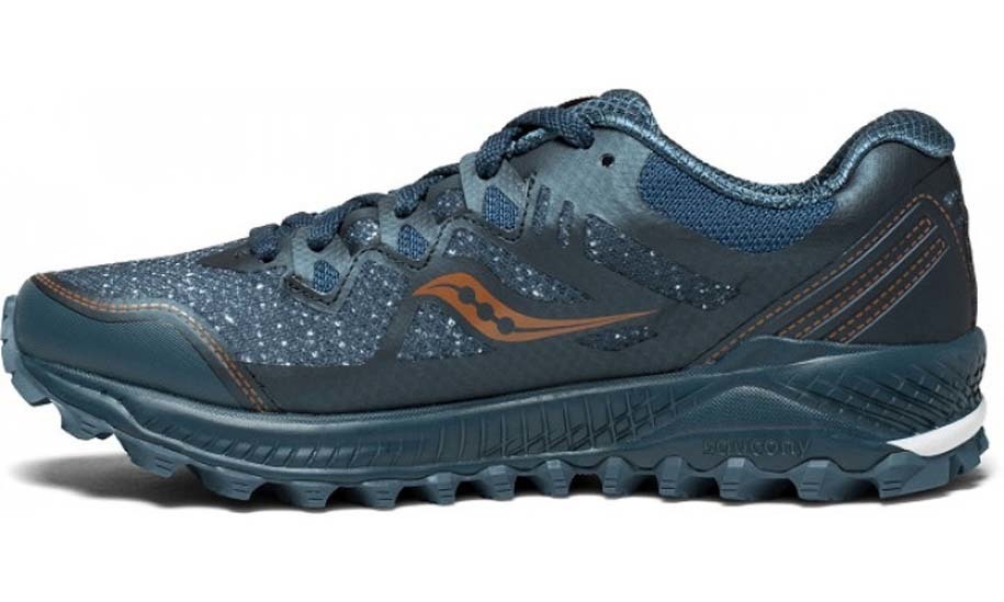 Saucony Peregrine 8 Mujer Trail Running Zapatos azul/Denim/Copper Saucony Peregrine 8 Running Mujer Trail Running 8 Zapatos azul/Denim/Copper 92dfa8