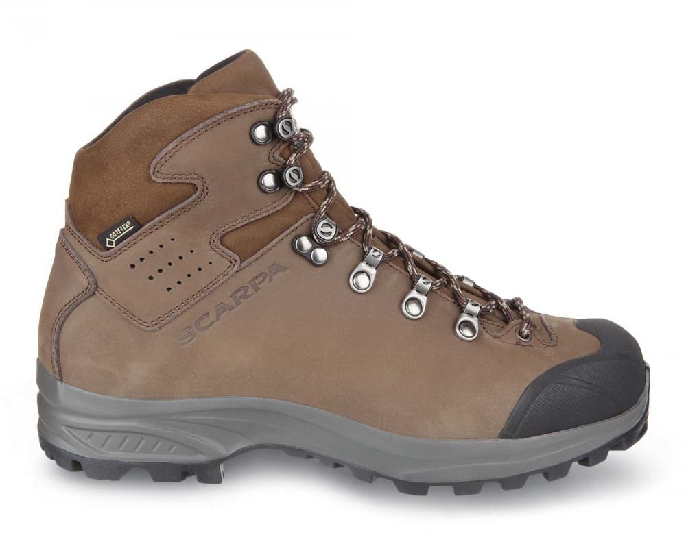 Scarpa Kailash Plus Goretex Womens Waterproof Hiking Boots - Dark-Brown ...