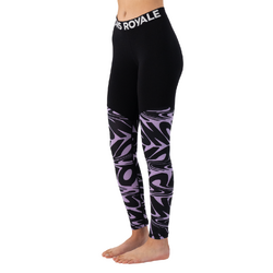 Mons Royale Cascade Merino Flex 200 Womens Base Layer Leggings - Black
