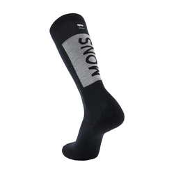 Mons Royale Atlas Merino Unisex Snow Sock - Lupin/Punch