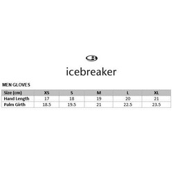 Icebreaker Merino 260 Tech Unisex Glove Liners - Black