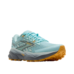 Brooks Cascadia 19 Womens Trail Running Shoes - Clearwater/Primer Grey
