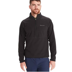Marmot Rocklin Half Zip Mens Fleece Pullover - Steel Onyx