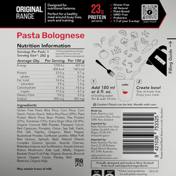 Radix Nutrition Original v9.0 400kcal Meal - Pasta Bolognese - 92g