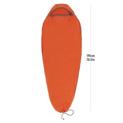 Sea to Summit Reactor Unisex Fleece Sleeping Bag Liner - Compact Mummy w/ Drawcord