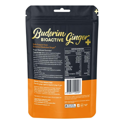 Buderim Ginger BioActive+ Gummie Bears - 150g