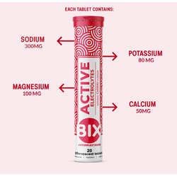 Bix Active Electrolyte Hydration Tablets - Grape