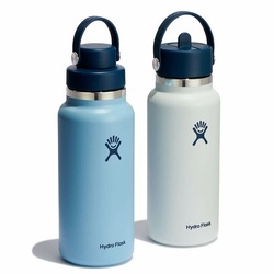 Hydro Flask 32oz Bottle Box Set - Snowmelt/Indigo and Geyser/Indigo