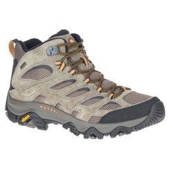 Merrell Moab 3 Mid GTX Mens Wide Hiking Boots - Walnut
