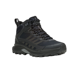 Merrell Speed Strike 2 Mens Waterproof Mid Hiking Boots - Black