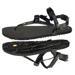 Luna Leadville Trail Unisex Running Sandals - Black