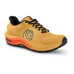 Topo Mountain Racer 4 Mens Trail Running Shoes - Mango/Black