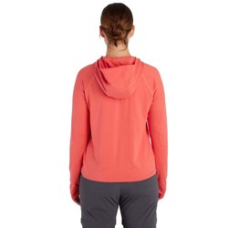 Marmot Windridge Womens Lightweight UPF 50 Hoody - Grapefruit
