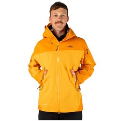 Mont Mountain Pro Shell Mens Waterproof Alpine Jacket - Tumeric/ Gold