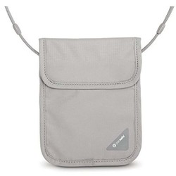 Pacsafe Coversafe X75 Anti-Theft RFID Travel Neck Pouch - Grey