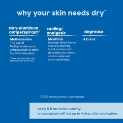 Rhino Dry Brush On Hand Antiperspirant - 30ml