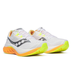 Saucony Endorphin Speed 4 Mens Road Running Shoes  - White/Peel