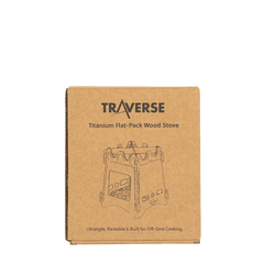 Traverse Titanium Flatpacked Wood Stove