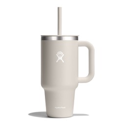 Hydro Flask All Around Travel Tumbler w/ Straw Lid - White