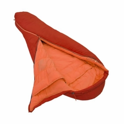 Vango Zenith 200 Unisex Synthetic Sleeping Bag w/ Mosquito Net - Tango Red