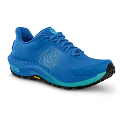 Topo Mountain Racer 4 Womens Trail Running Shoes - Blue/Blue