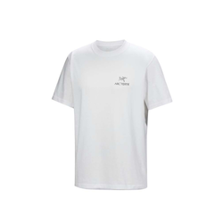 Arcteryx Arc'Word Logo Mens Short Sleeve T-Shirt - Stone Green